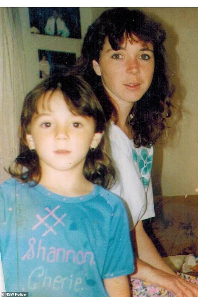 Shannon (pictured left) was not yet one when her mother Toni was killed.