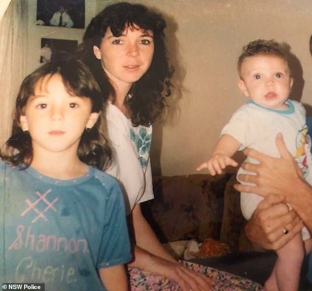 Shannon (left) and Michael (right) were robbed of their mother Toni when they were little.