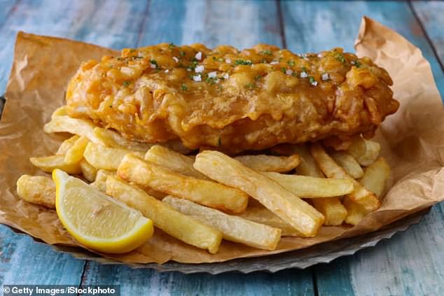 When it comes to battered fish, the nutritional information suggests it's better to eat an actual fillet.