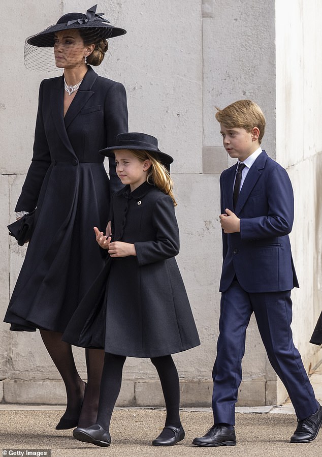 He also attended Elizabeth's funeral in 2022, along with his older brother George.