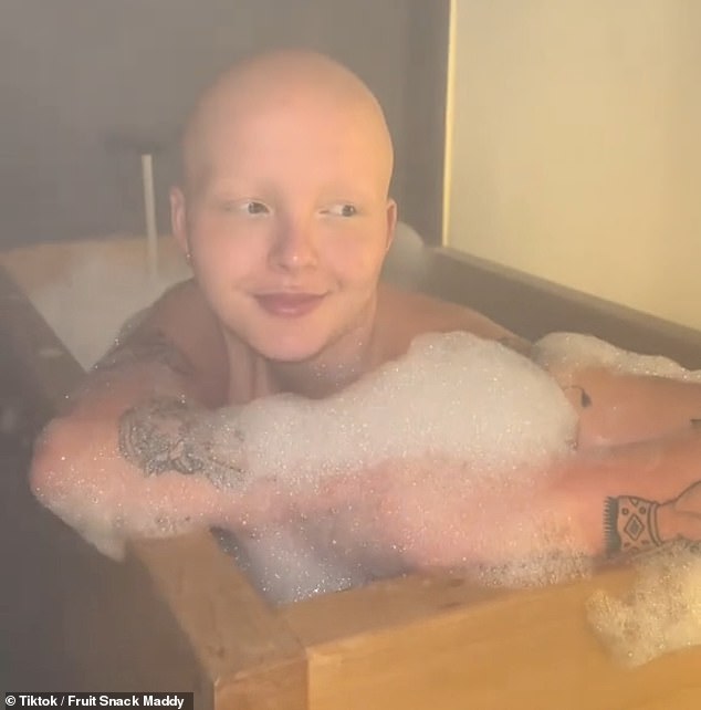 Madison has also given viewers a glimpse into her life after being diagnosed, and recently shared her excitement about being able to take a bath after a year.