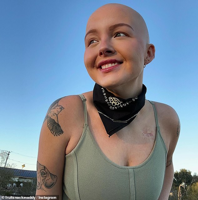 Baloy, from Tampa, began suffering from stomach problems in the summer of 2022 and was later diagnosed with stage four colon cancer after vomiting blood.