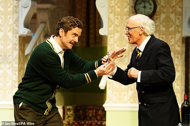 Adam Jackson-Smith (left) plays Basil Fawlty in the new stage adaptation and stars alongside Paul Nicholas.