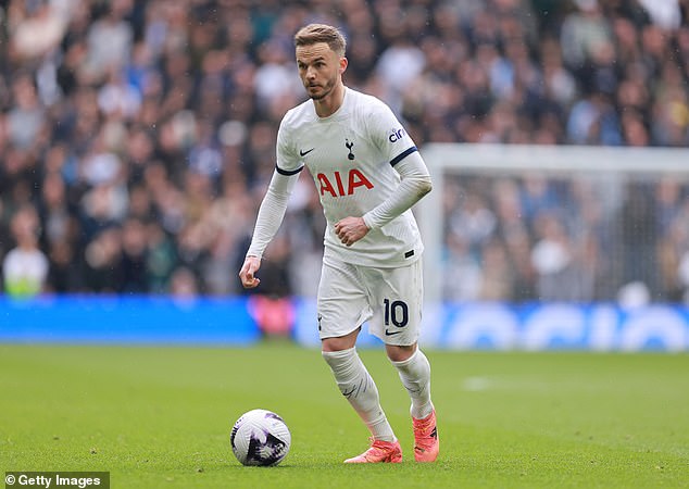 James Maddison has not regained his pre-injury form but remains a key player for Spurs