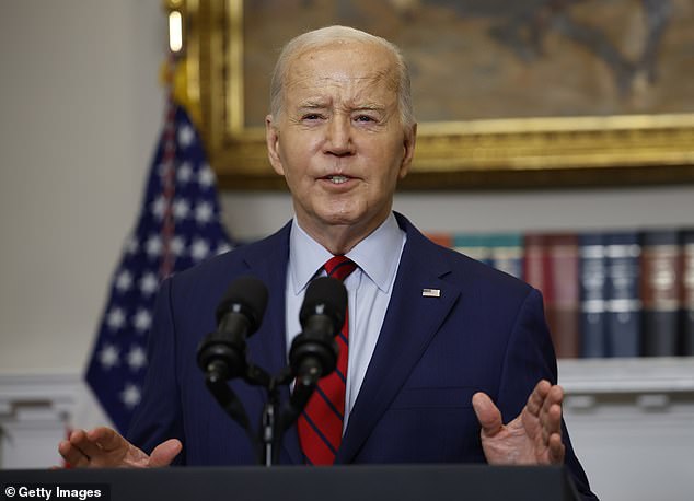 Biden has faced pressure from conservatives and leftists over his stance on both the situation in Gaza and student protests at universities across the country.  On Thursday he rejected calls from student protesters to change his approach to the conflict.