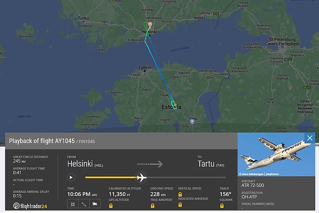 Finnair announced on Monday that it would suspend daily flights to Tartu after two of its planes were forced to return to Helsinki when their GPS signals were disrupted.