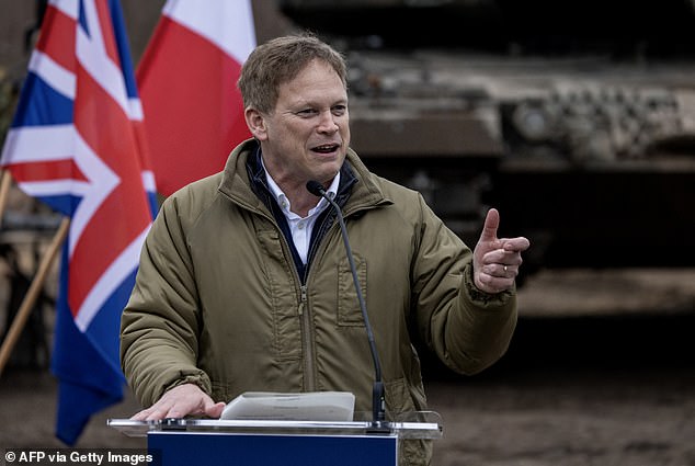 An RAF plane carrying Defense Secretary Grant Shapps had its signal jammed while flying near Kaliningrad in March.