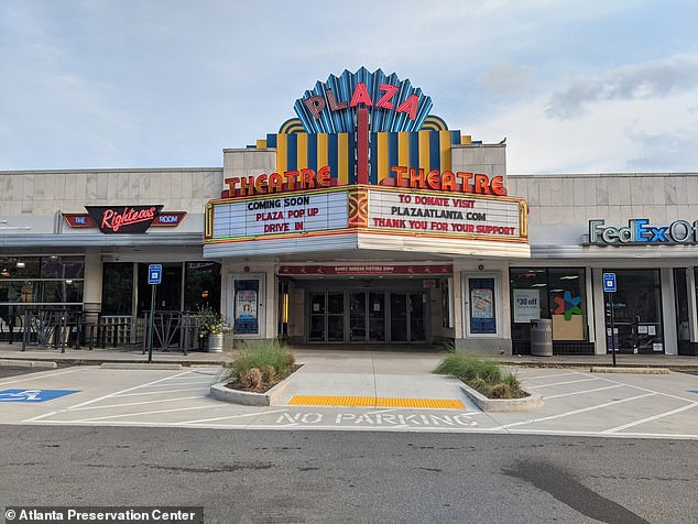 The Plaza Movie Theater is Atlanta's oldest continuously operating independent movie theater after opening as an art deco movie theater in 1939.