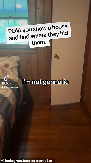 Most recently, the home seller took to the video-sharing platform to show off her disturbing find, sending shivers down the spines of viewers.