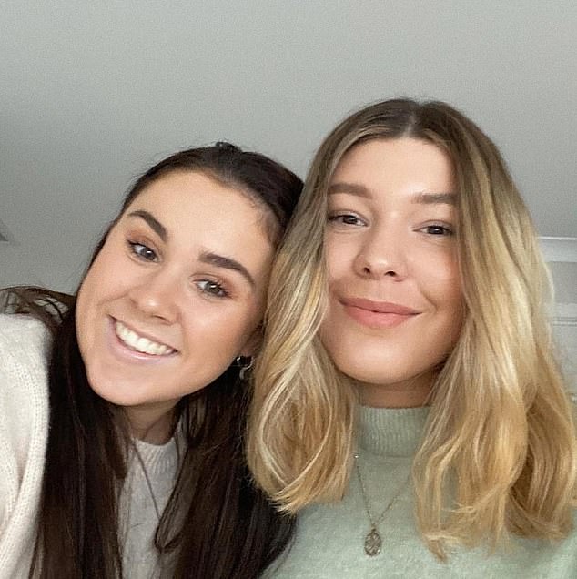 Lily Galbraith (left) died after a former police officer driving an Audi convertible crashed into the back of a car she was traveling in.  Her friend Emma McLean (right) is in critical condition.