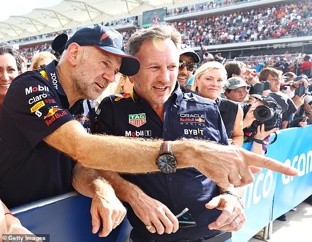 Chief Technology Officer Adrian Newey made the shock announcement of his departure.