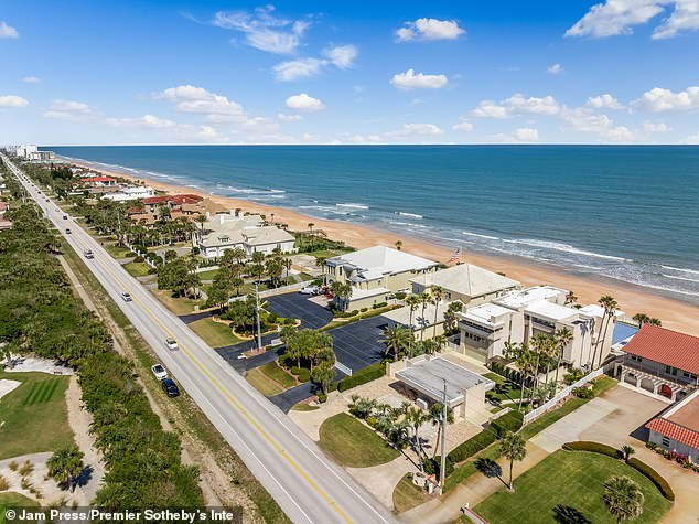 Ormond Beach, Florida, is among stunning beaches at risk from rising tides