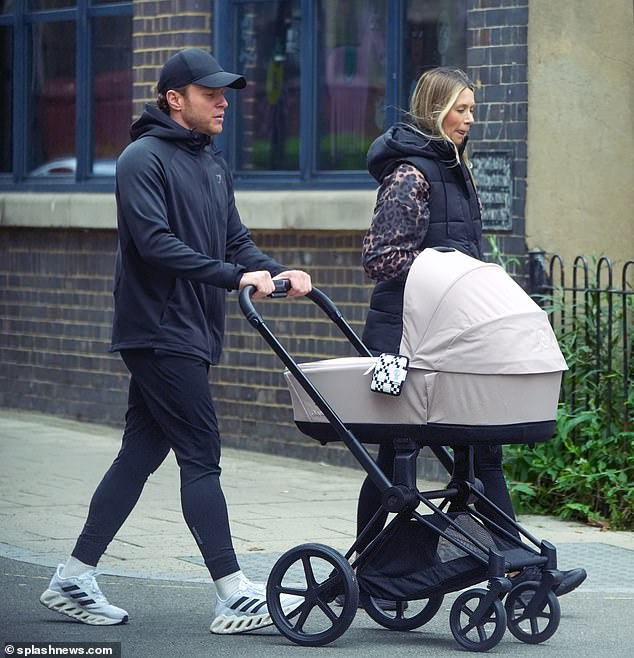 The couple welcomed their first child two weeks ago, with Madison's arrival coinciding with the start of her tour with Take That.