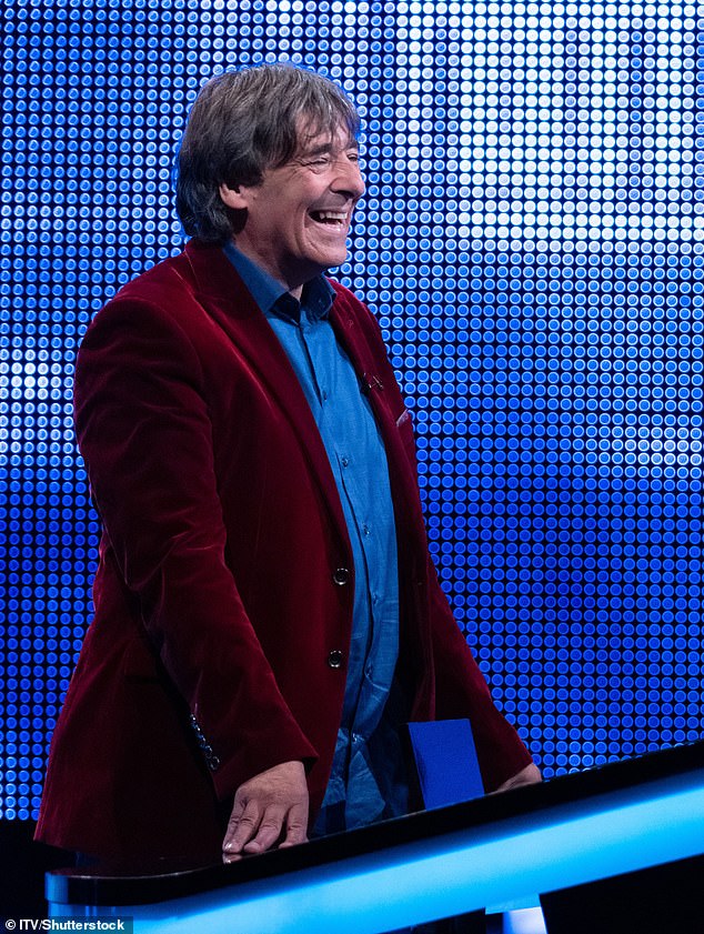 Mark said his treatment would begin soon and it is estimated he will be able to perform again in six months (pictured in The Chase in 2022).