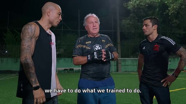 1714754664 955 Jose Aldo and Alexandre Pantoja meet with Brazilian soccer legend