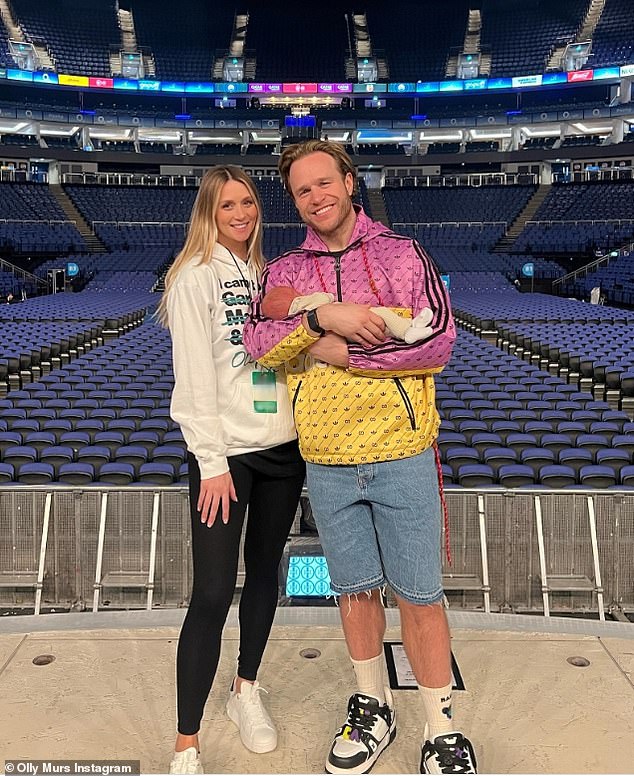 The singer and his wife Amelia, 31, welcomed their first child two weeks ago, with Madison's arrival coinciding with the start of her tour with Take That.
