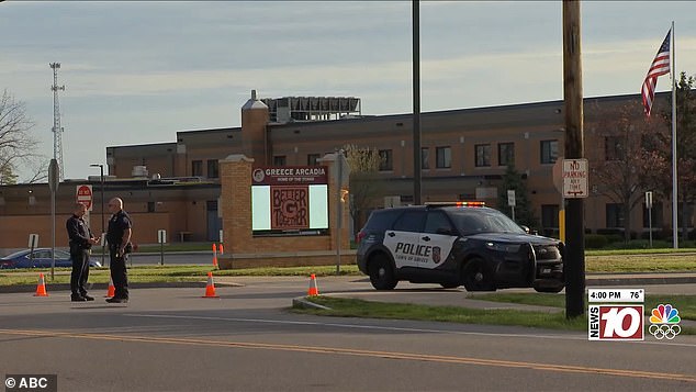 Footage of the attack recently surfaced on social media and resulted in a bomb threat being sent to the school, forcing it to close on Friday.