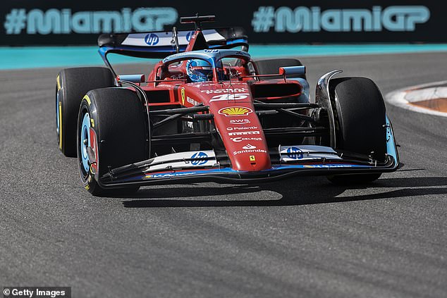 The Dutch driver was joined on the front row by Ferrari's Charles Leclerc after qualifying.