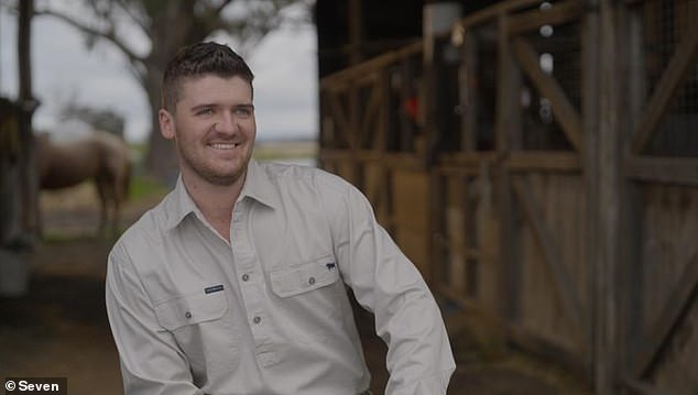 Farmer Tom (pictured) was paired with five stunning women - Sarah C, Krissy, Taylah, Sarah A and Abby - and viewers think he will be staying with Sarah C.