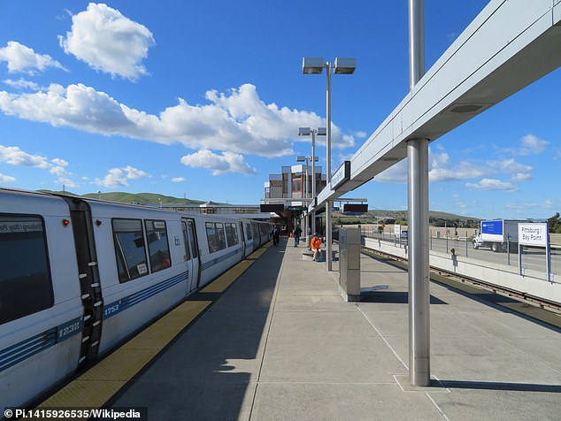 The BART station is a major draw for new residents, along with shopping centers in neighboring cities.