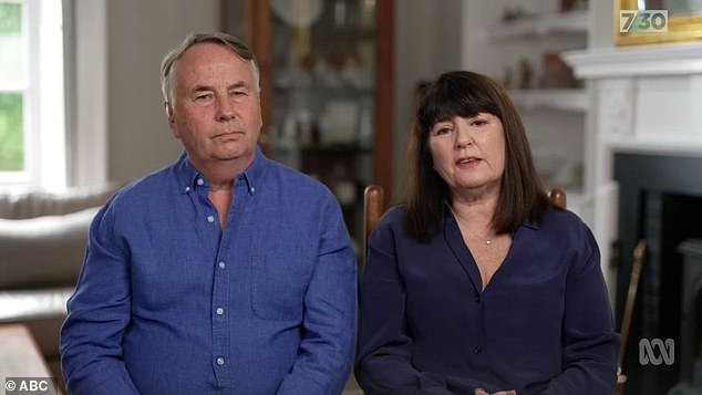 Kelly's parents, Kathy and Ralph, initially supported Loveridge's parole, but during a recent interview with ABC's 7:30 Show, they said they did so based on 