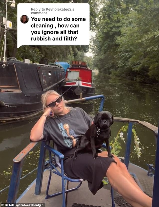 Shannon says owning a narrowboat takes a lot of work, but warns others not to. 