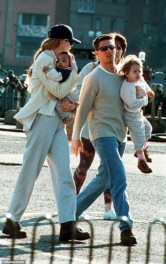 Tom Cruise and Nicole Kidman adopted their children Connor and Isabella in the early '90s.