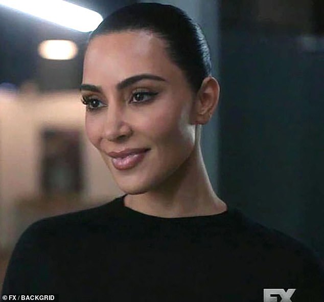 Kim has been widely ridiculed online for her portrayal of publicist Siobhan Corbyn in the new season of the anthology series Delicate.