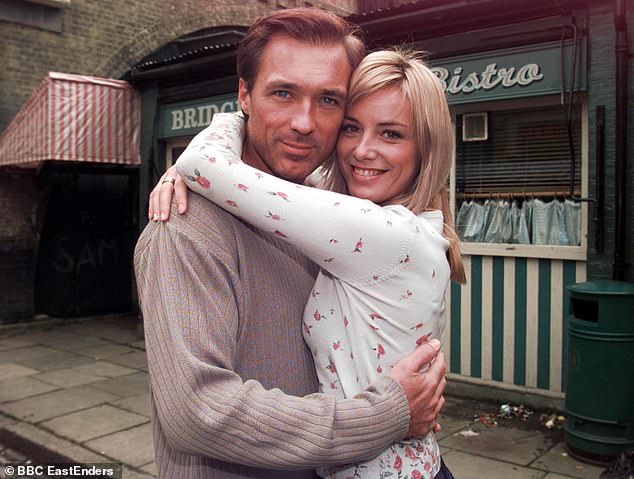 Martin accepted his now infamous role as Steve Owen in EastEnders when he was at the height of his battle with epilepsy following tumors (with his on-screen wife Tamzin Outhwaite in 1998).