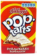 There are about 200 calories in each pop tart.