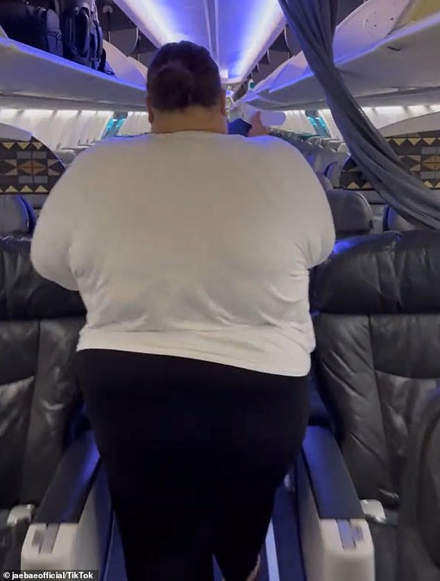 The plus-size influencer, who has more than 135,000 followers on TikTok, has previously called on the FAA to provide overweight people with up to three free seats when they fly.