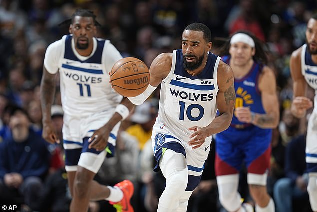 Veteran guard Mike Conley Jr. scored 14 points and ten assists in Minnesota's victory