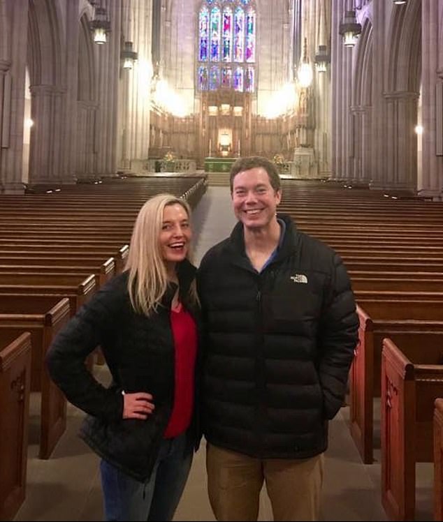 Dart's sister, Jennifer, flew to California on her brother's 44th birthday to try to locate him and eventually found him disheveled in a Starbucks. In the photo: The brothers before the Dart collapse.