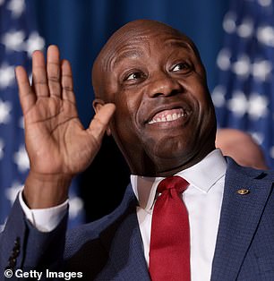 Former 2024 rival senator Tim Scott