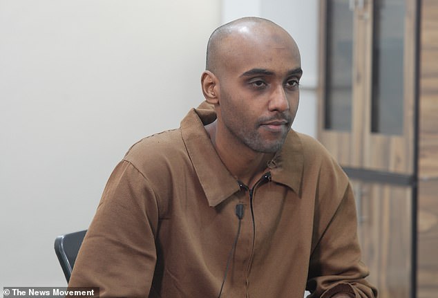 Ibrahim Ageed, pictured, a former medical student from Leicester, is one of two Britons held by the Syrian Democratic Forces in the north-east of the country after being captured while fighting for ISIS.