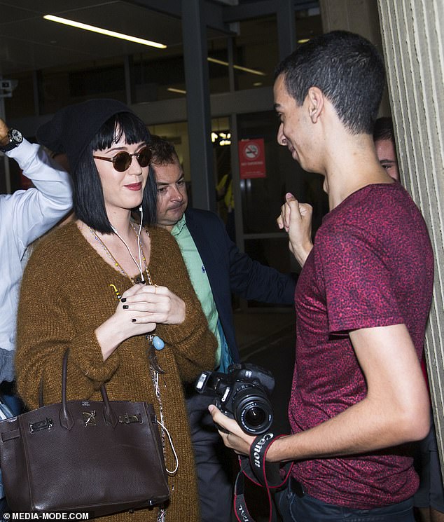 Lamarre-Condon, pictured with Katy Perry, has not yet pleaded guilty to the two counts of murder, but his attorney said in court on April 23 that the charges 