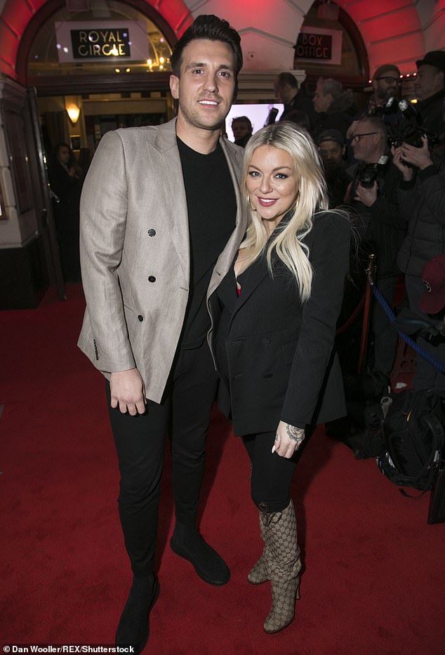 The actress, 42, welcomed her son Billy in 2020, with ex-fiancé Jamie Horn, whom she split from in 2021 (pictured together in 2020).
