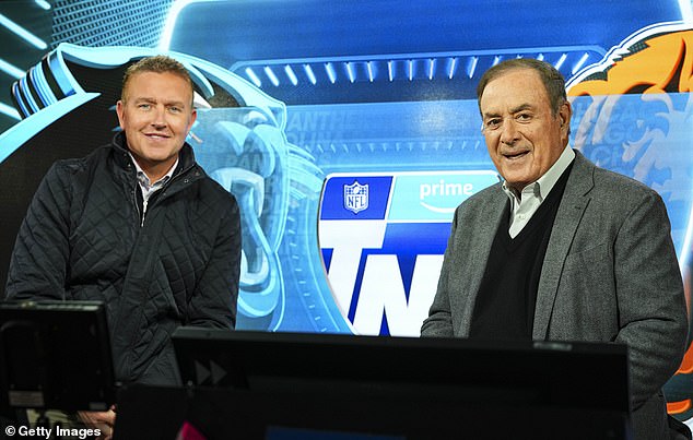 Like NBC, Amazon does not make any changes and Al Michaels and Kirk Herbstreit remain.