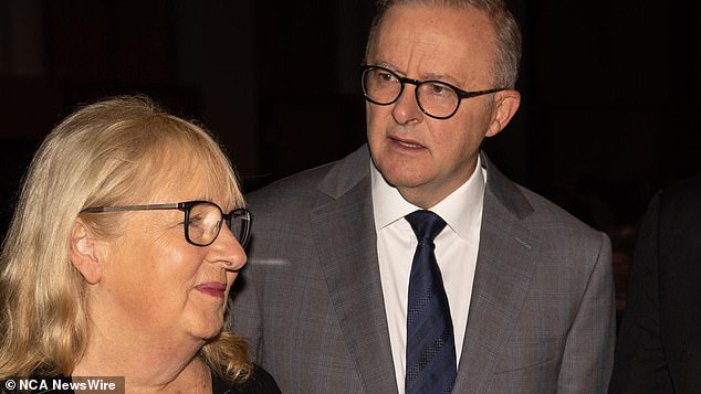 Former Labor Minister Jenny Macklin (left) is among the 99 signatures on the letter to Prime Minister Anthony Albanese (right)