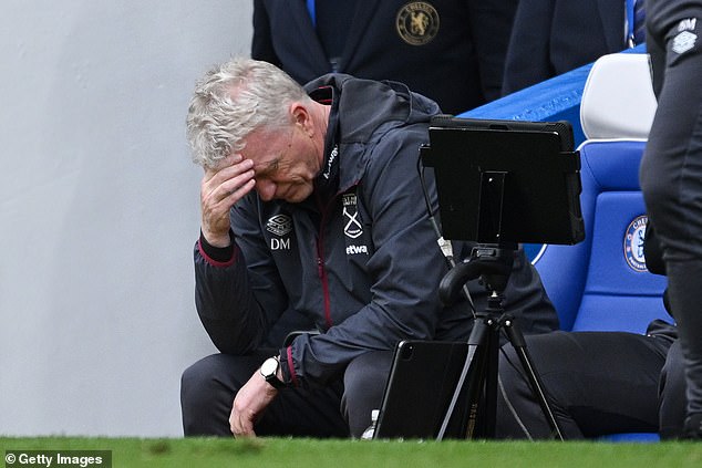 The defeat increases the pressure on David Moyes, whose future at the club seems uncertain