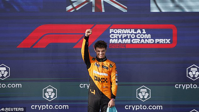 With his victory in sunny Miami, the 24-year-old became the 21st British F1 winner.