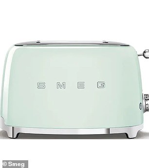 The Smeg and Kmart toasters are also designed with similar features, but the high-end version has six toasting levels.