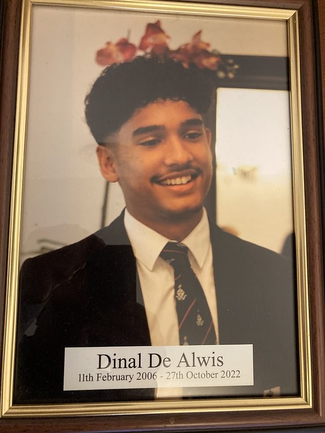 Talented student Dinal de Alwis had hopes of studying at Cambridge before taking his own life after being blackmailed over sexually explicit photographs.