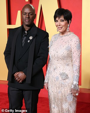 Kris Jenner, 68, is currently paired with 43-year-old actor Corey Gamble.  That's a 25-year age difference between the two.