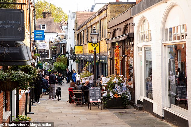 Hampstead comes second in the table, with 104 per cent more buyer inquiries per month compared to 2023.