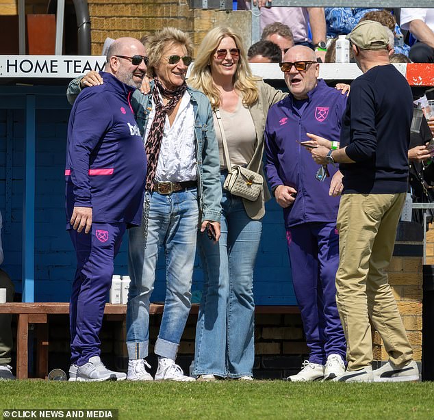 The match was held at Bishop Stortford FC, near Essex, and was for the Charlie Dukes Fund to raise money for good causes including the Essex & Herts Air Ambulance.