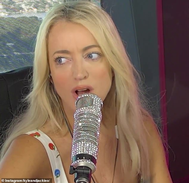 Presenters Kyle Sandilands and Jackie 'O' Henderson (pictured) were confused by the shocking revelation at first, but were outraged by the devious tactic.