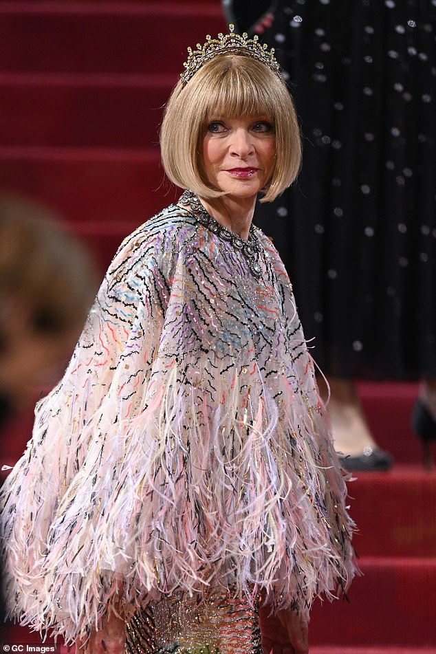 A source recently told Anna Wintour's (pictured) biographer Amy Odell that the famously demanding editor knows Lauren Sanchez has 