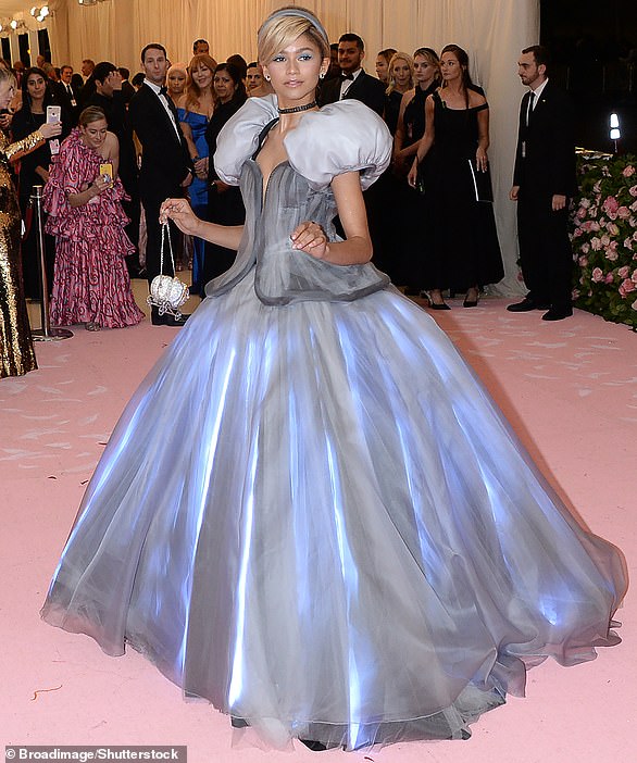 Zendaya at the Met celebrating the opening of Camp: Notes on fashion, Arrivals May 6, 2019