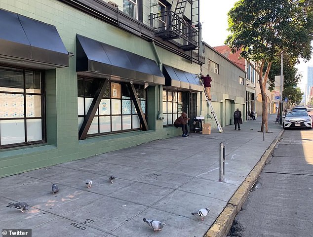 Where tents once stood, the sidewalks are clear and spotless. Places where homeless people once congregated are now cleared